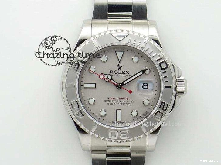 0514 Supportive Yacht-Master 116622 Silver Dial JF Best Edition On SS Bracelet SA3135 V 4032